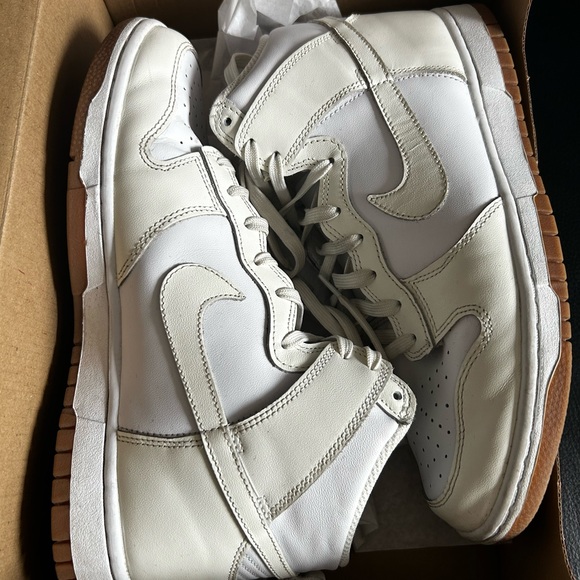 Nike Dunk High Sail Gum (Women’s) Size 9.5 - Picture 4 of 11